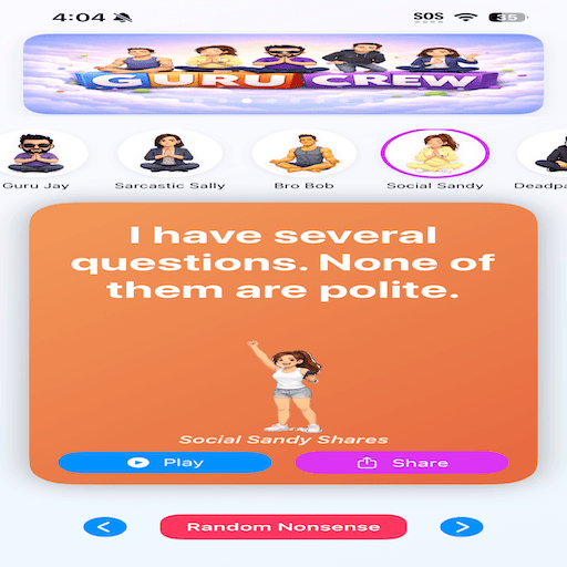 Guru Crew app screen 5